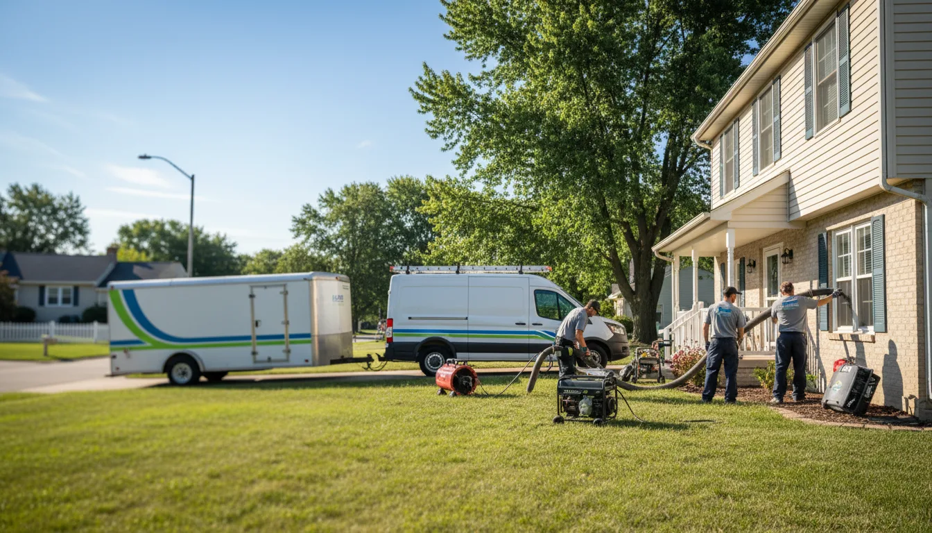 Flooded Basement Restoration And Cleanup With Repair in Hooper, NE near me